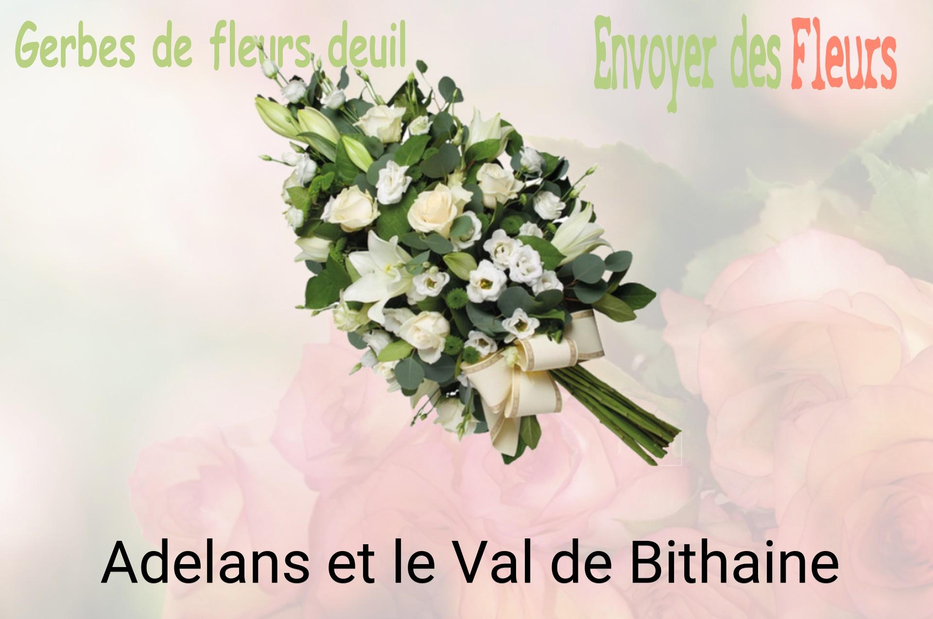 Gerbe de fleurs de deuil livrée à Adelans-et-le-Val-de-Bithaine