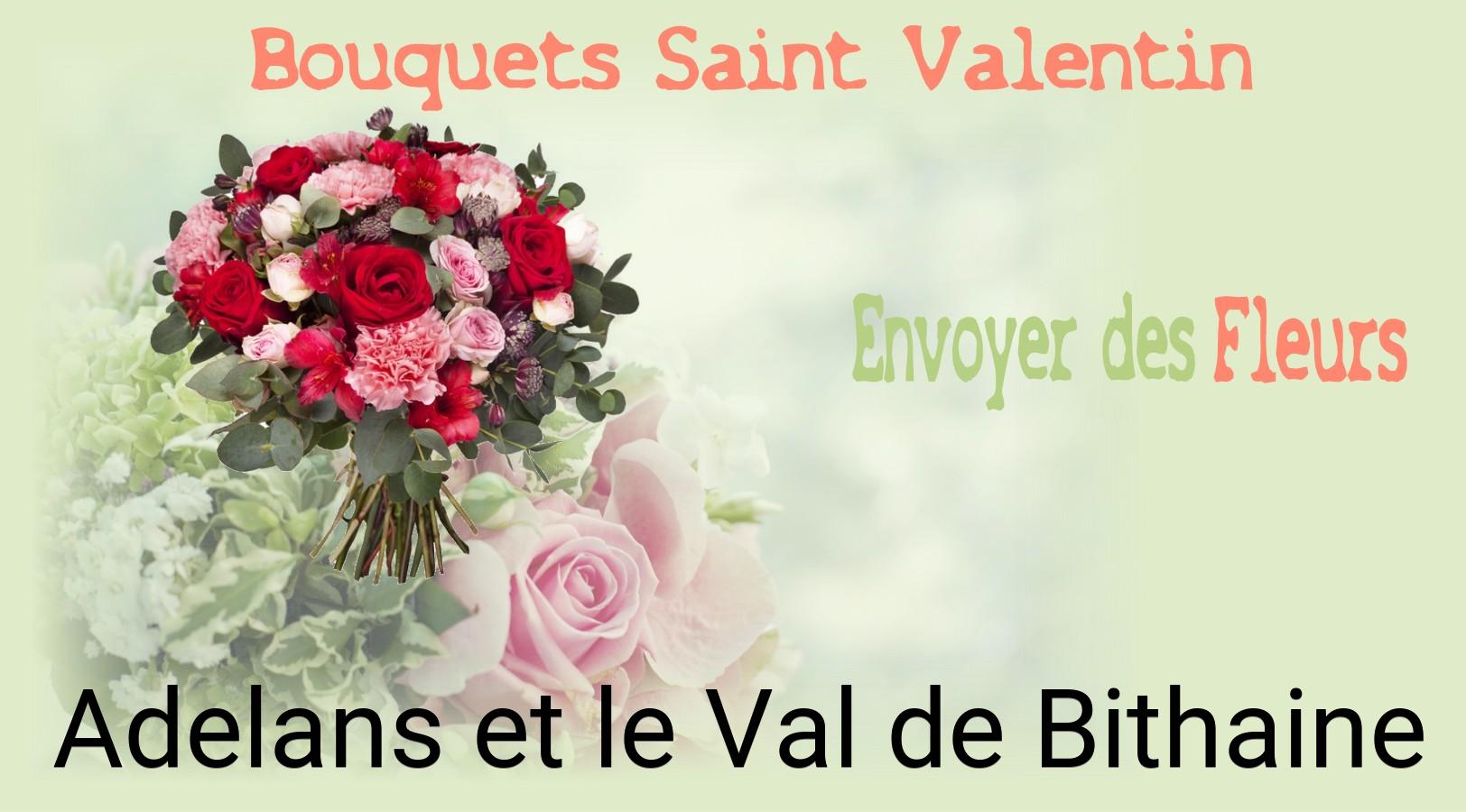 Roses de Saint-Valentin livrées à Adelans-et-le-Val-de-Bithaine